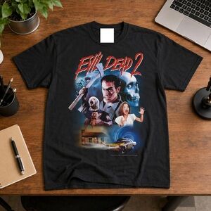 Gildan Retro Horror Movie Graphic Tee